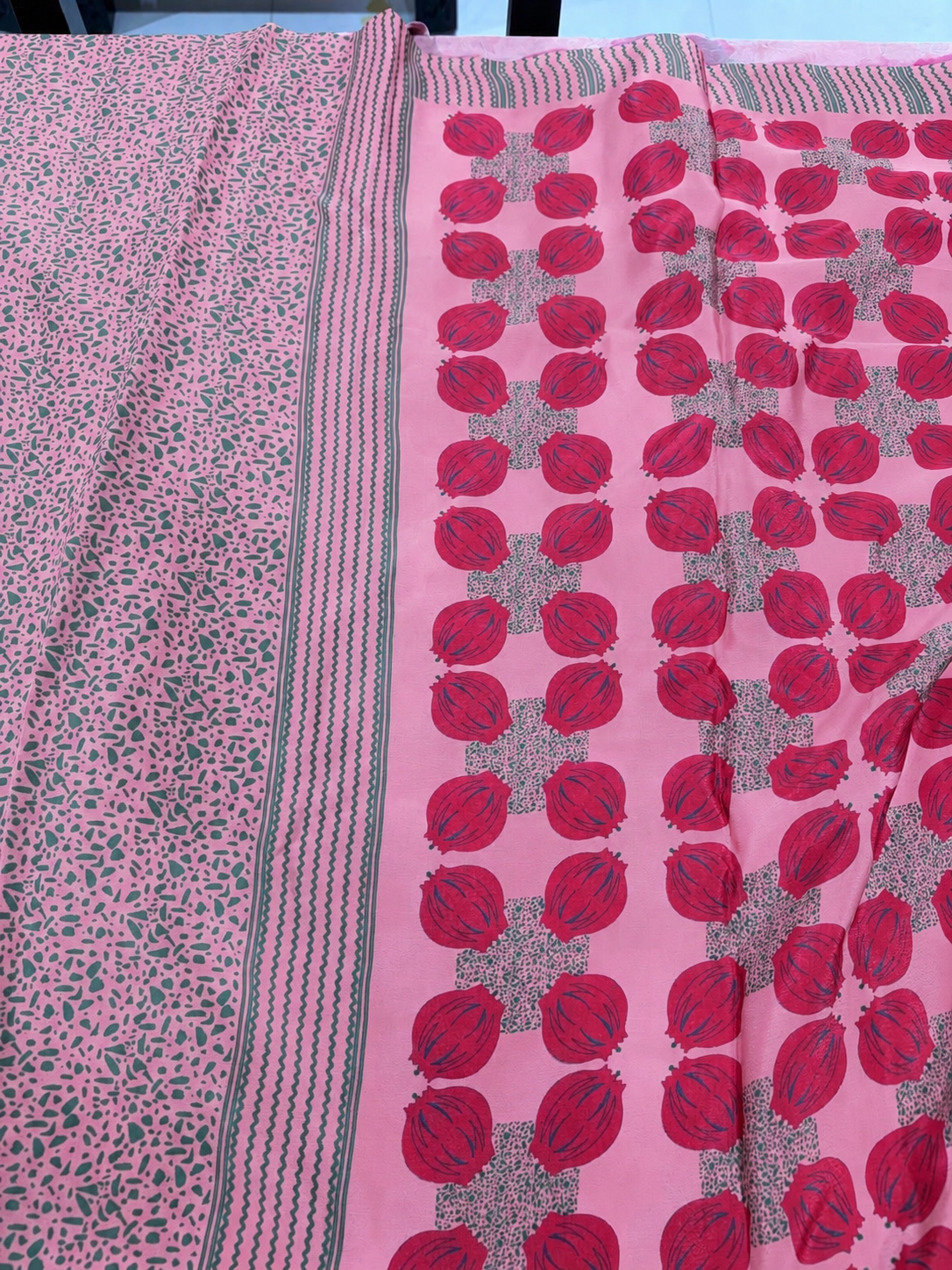 Rodon Pomegranate Saree