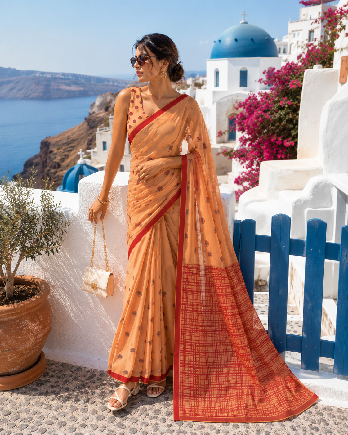 Helios Guard Saree
