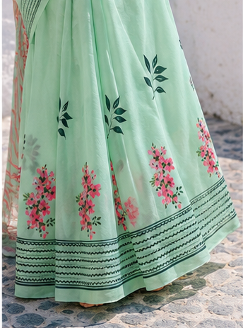 Rodo Prasino Saree